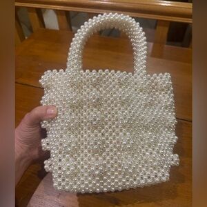 Pearl Beaded Handbag